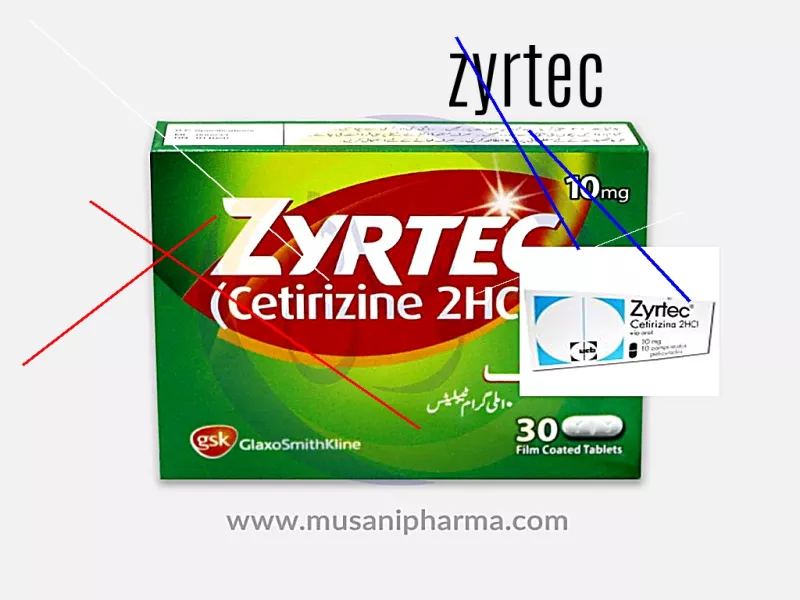 Zyrtec en pharmacie